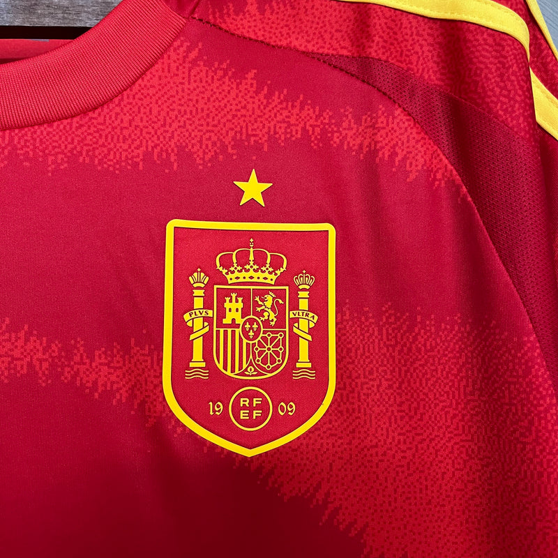 Camisa Espanha Titular 24/25 - Versão Torcedor - Lançamento