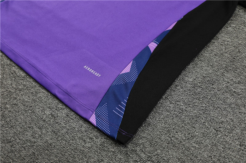 Conjunto Treino Alemanha 24/25 - Roxo e preto