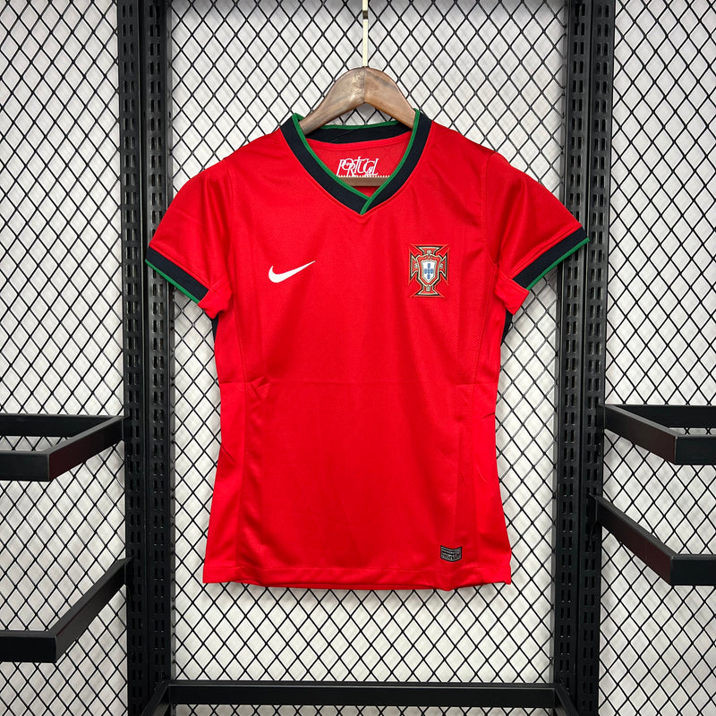 Camisa Portugal Titular 24/25 - Versão Feminina