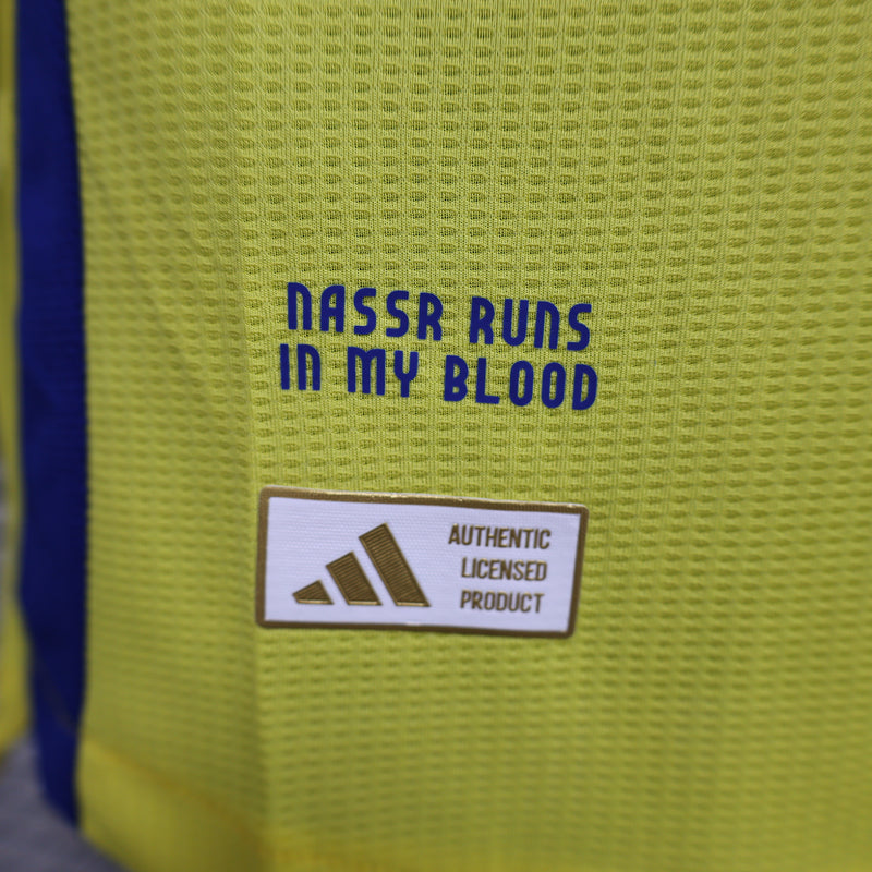 Camisa Al Nassr Titular 24/25 - Versão Jogador - Lançamento
