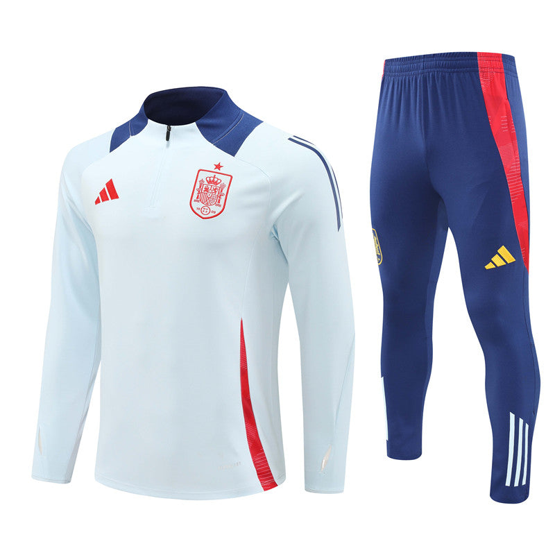 Conjunto Treino Espanha 24/25 - Azul claro e marinho