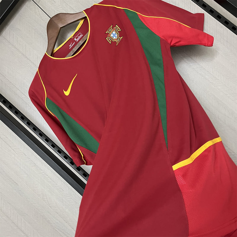 Camisa Portugal Titular 2002 - Versão Retro