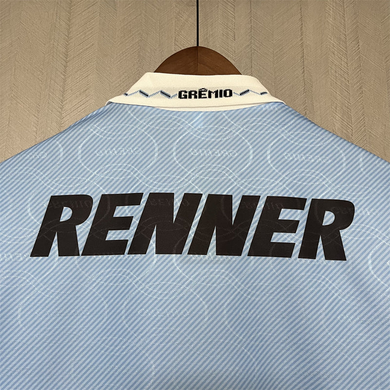 Camisa Grêmio Celeste 1995/96 - Versão Retro