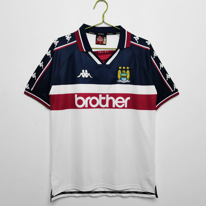 Camisa Manchester City Reserva 1997/98 - Versão retro