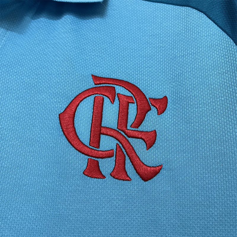 Camisa Flamengo Polo de Viagem 2025 - Torcedor Masculina - Lançamento