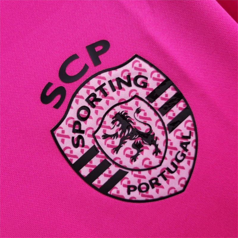 Camisa Sporting Outubro Rosa 24/25 - Versão Torcedor - Lançamento