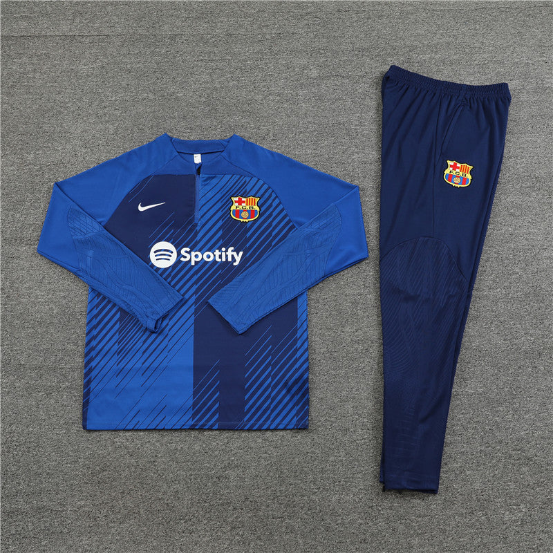 Conjunto Treino Barcelona 23/24 - Nike Azul