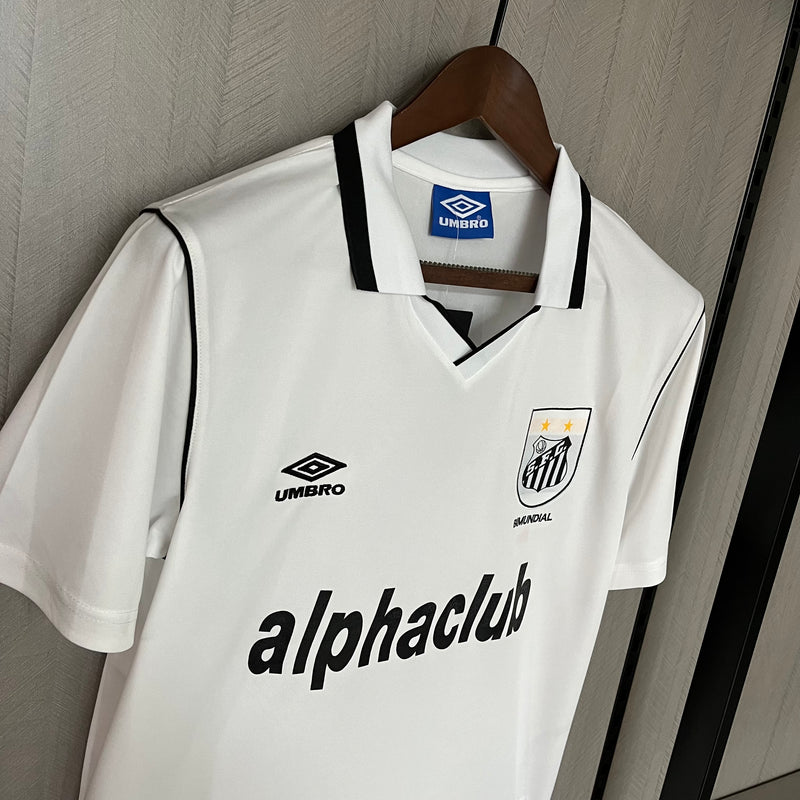 Camisa Santos Titular 2001 - Versão Retro