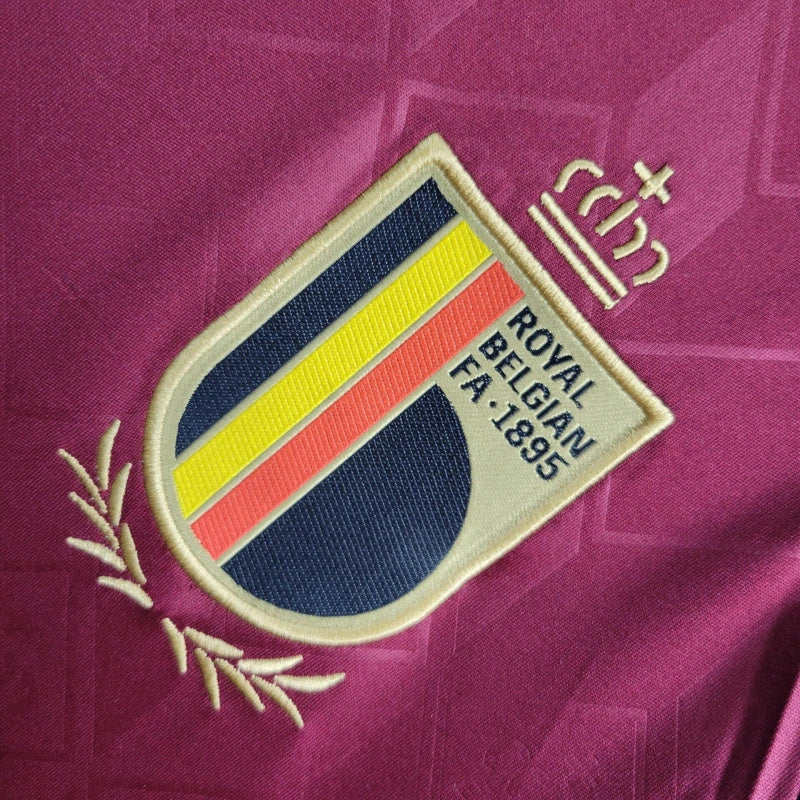 Camisa Bélgica Titular 24/25 - Versão Torcedor - Lançamento
