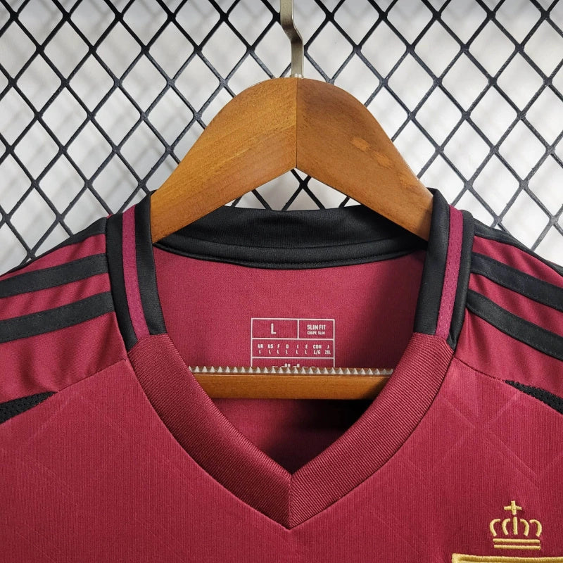 Camisa Bélgica Titular 24/25 - Versão Torcedor - Lançamento
