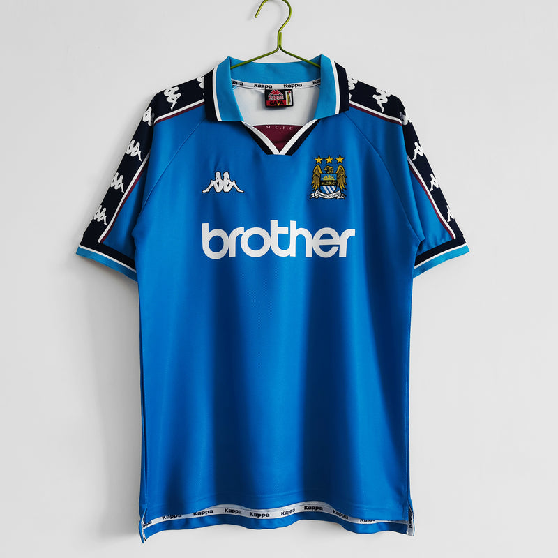 Camisa Manchester City Titular 1997/98 - Versão retro