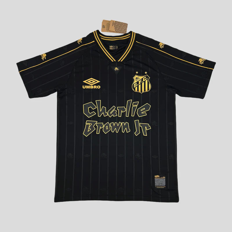 Camisa Santos x Charlie Brown JR 2024 - Versão Simples - Lançamento