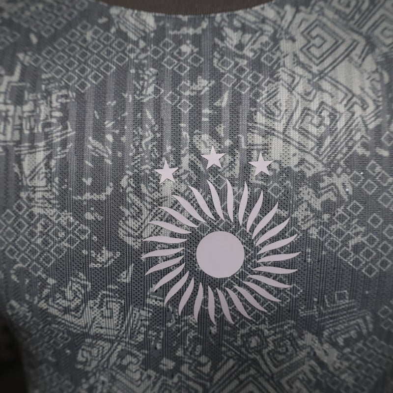 Camisa Argentina "La Pulga" Blackout - Versão Jogador