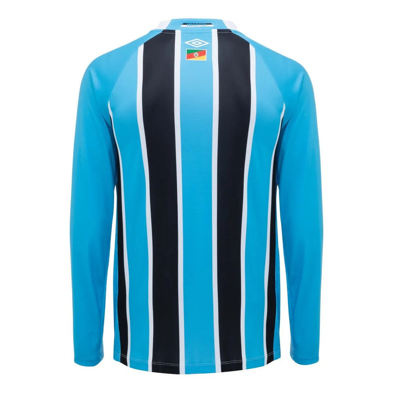 Camisa Grêmio Titular 25/26 Manga Longa - Torcedor - Lançamento