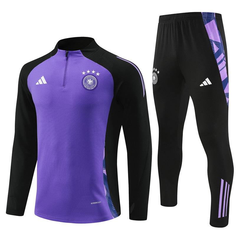 Conjunto Treino Alemanha 24/25 - Roxo e preto