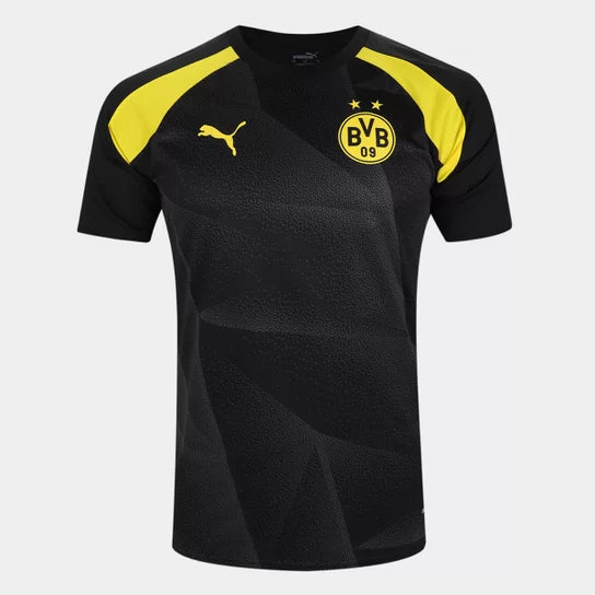 Camisa Borussia Dortmund Pré-jogo 23/24 - Versão Torcedor
