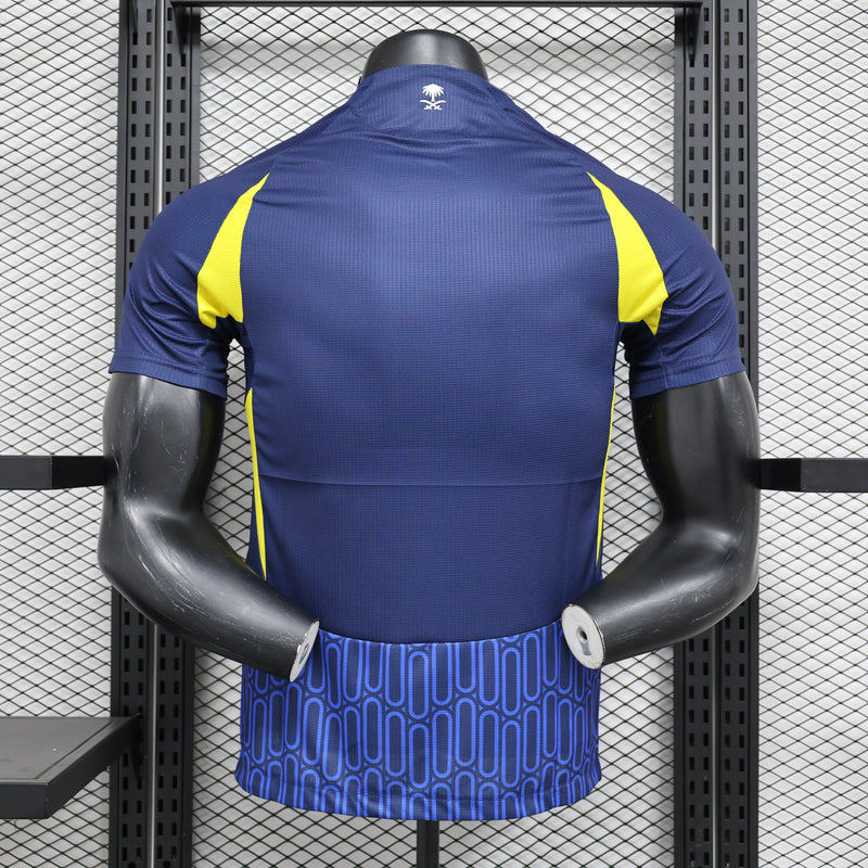 Camisa Al Nassr Reserva 24/25 - Versão Jogador - Lançamento