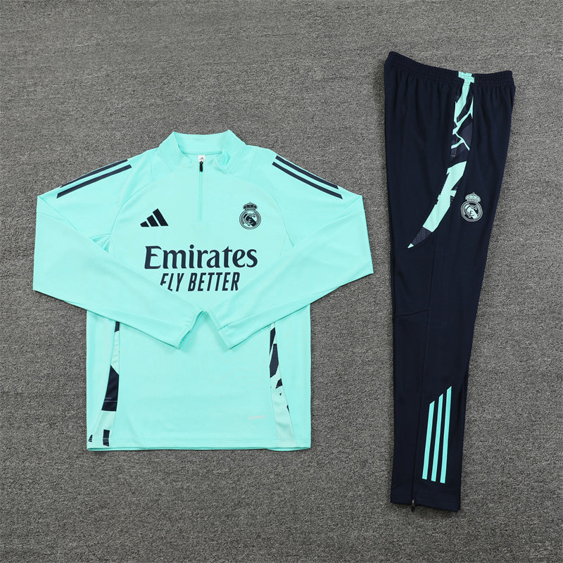 Conjunto Treino Real Madrid 24/25 - Azul claro