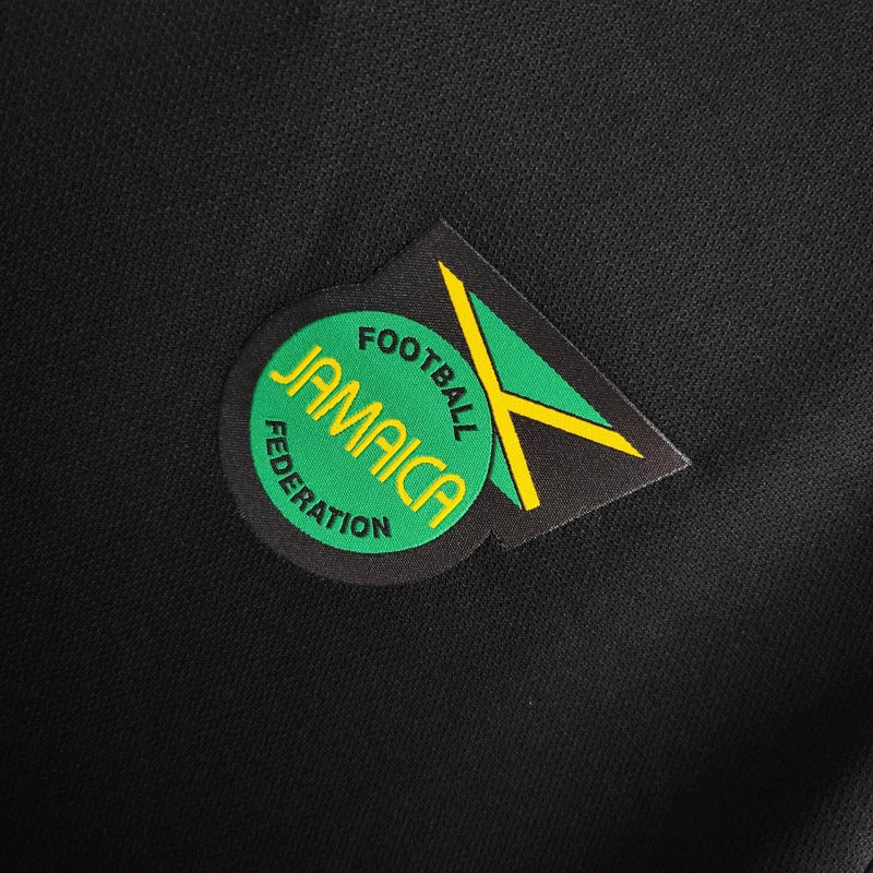 Camisa Jamaica Originals 3 Stripes Preta - Torcedor Masculina - Lançamento