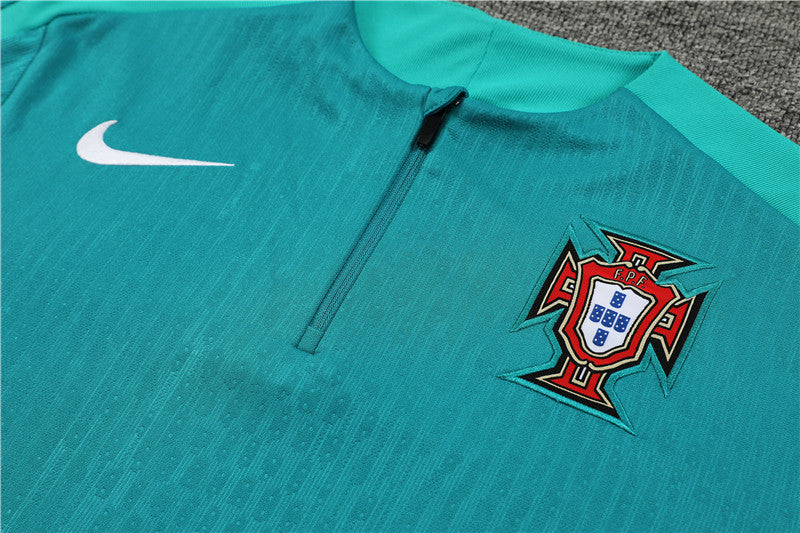 Conjunto Treino Portugal 24/25 - Versão Jogador - Azul claro