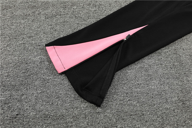 Conjunto Treino PSG 24/25 - Versão Jogador - Cinza, rosa e preto