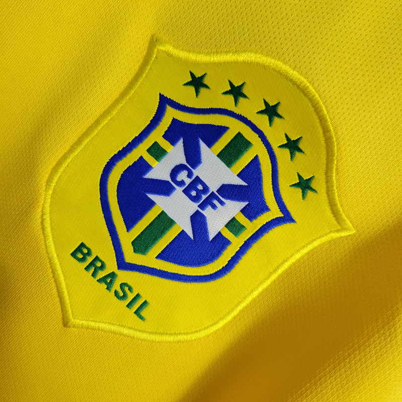 Camisa Brasil Titular 2006 - Versão retro