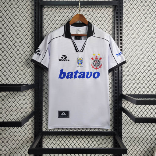 Camisa Corinthians Home 1999 - Versão Retro