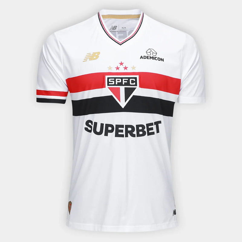 Camisa São Paulo Titular 25/26 - Versão Torcedor - Lançamento