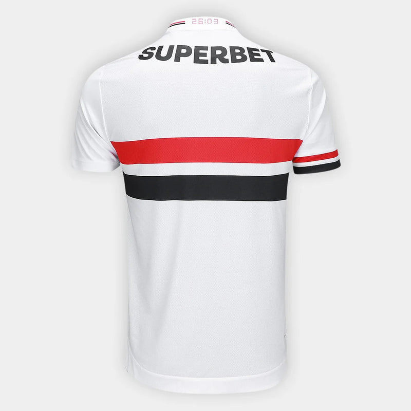 Camisa São Paulo Titular 25/26 - Versão Torcedor - Lançamento