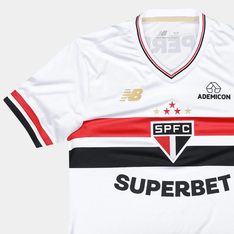 Camisa São Paulo Titular 25/26 - Versão Torcedor - Lançamento