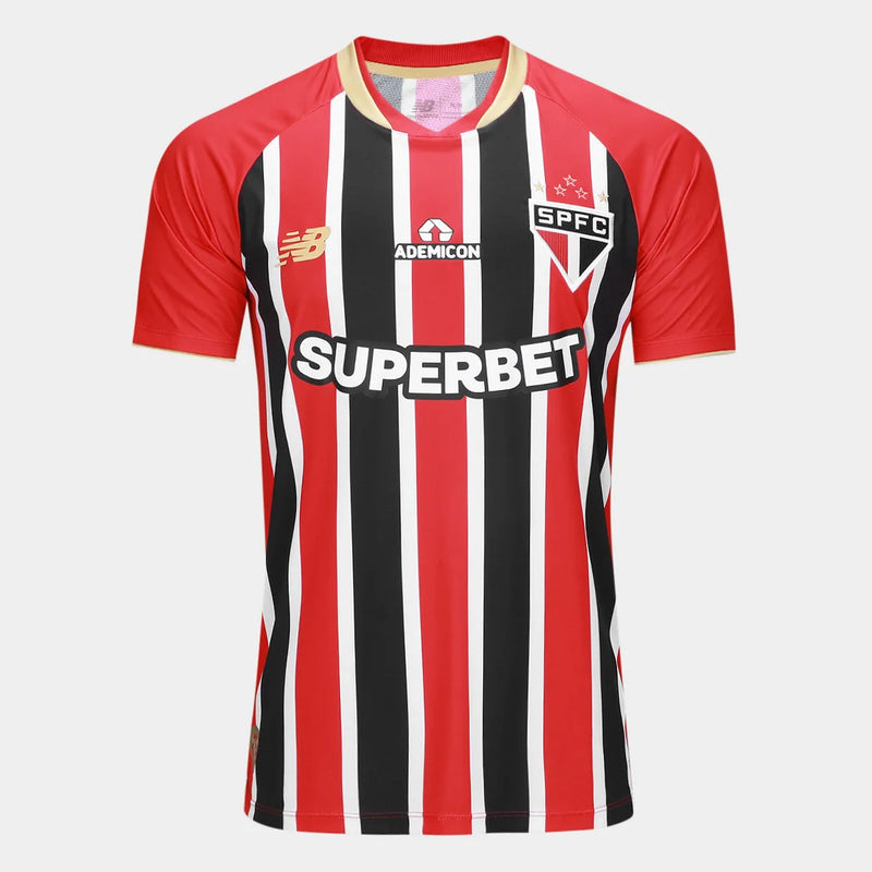 Camisa São Paulo Reserva 25/26 - Versão Torcedor - Lançamento