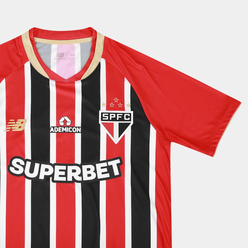 Camisa São Paulo Reserva 25/26 - Versão Torcedor - Lançamento