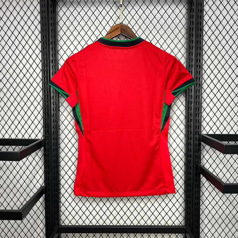 Camisa Portugal Titular 24/25 - Versão Feminina