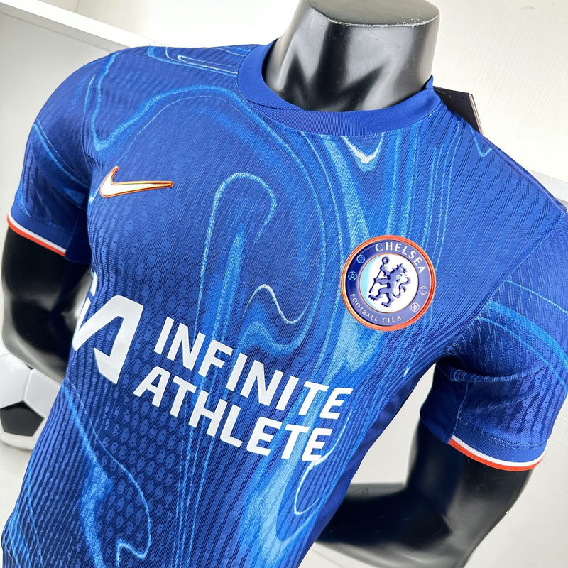 Camisa Chelsea Titular 24/25 - Versão jogador - Lançamento