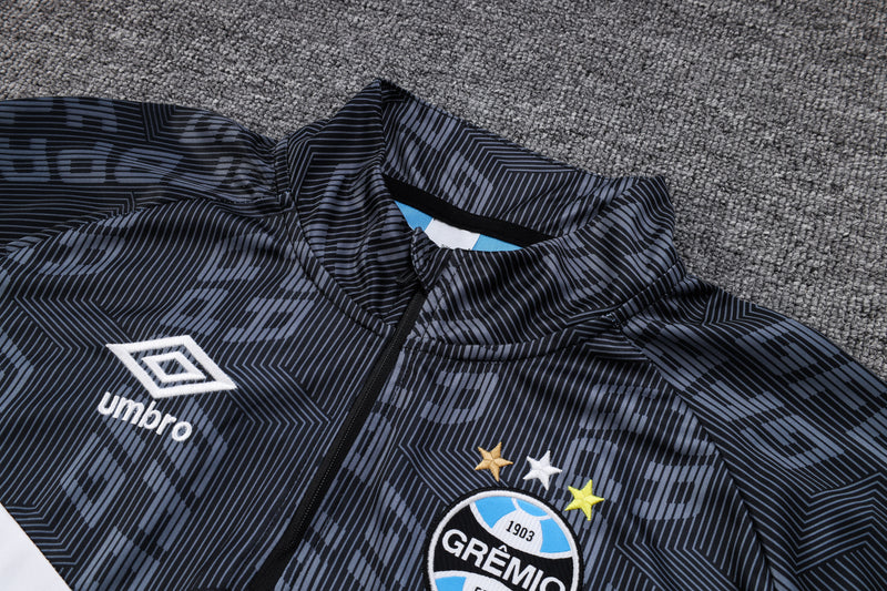Conjunto Treino Grêmio 23/24 - Azul e preto