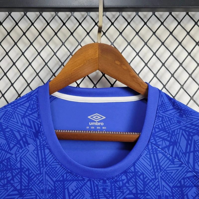 Camisa Grêmio Treino Azul 24/25 - Torcedor Masculina