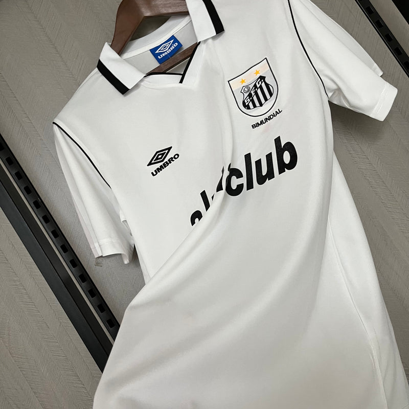 Camisa Santos Titular 2001 - Versão Retro