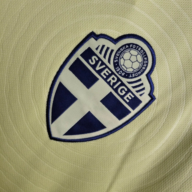 Camisa Suécia Titular 24/25 - Versão Torcedor - Lançamento