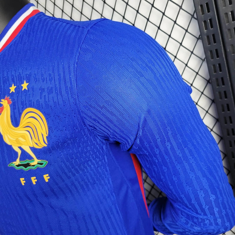Camisa França Titular 24/25 Manga longa - Versão Jogador