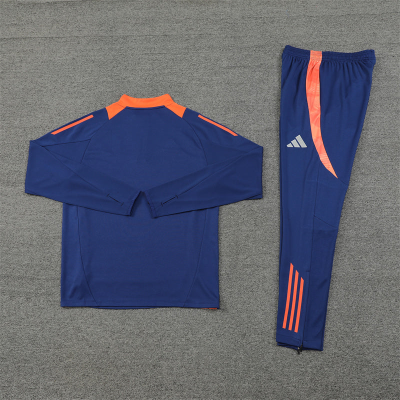 Conjunto Treino Manchester United 24/25 - Azul