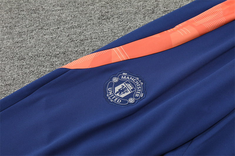 Conjunto Treino Manchester United 24/25 - Azul