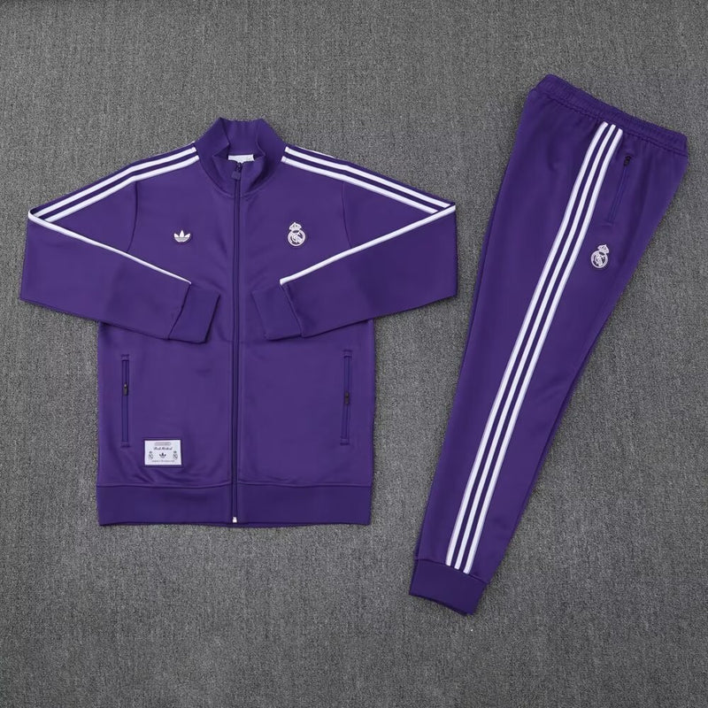 Conjunto Viagem Real Madrid 25/26 - Roxo