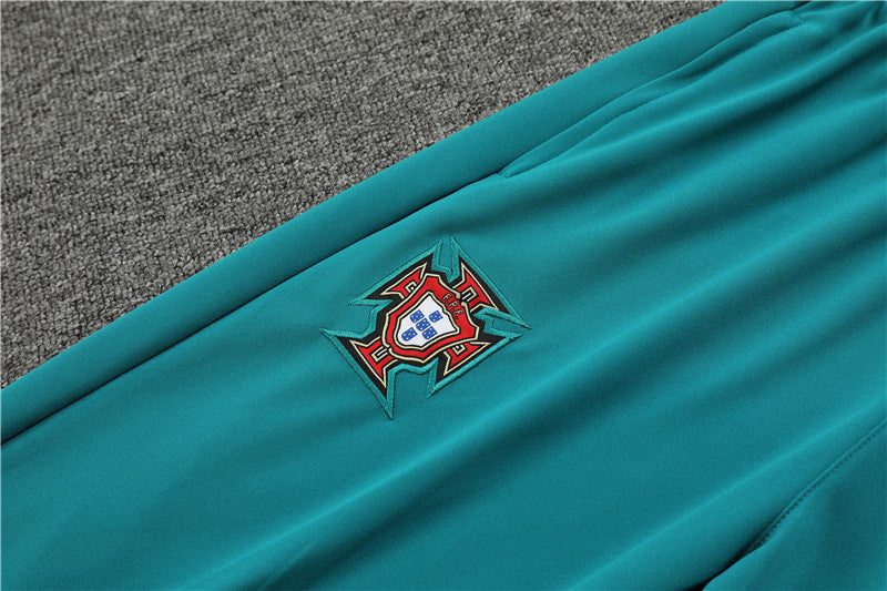Conjunto Treino Portugal 24/25 - Versão Jogador - Azul claro