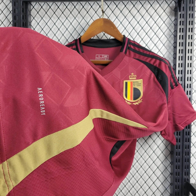Camisa Bélgica Titular 24/25 - Versão Torcedor - Lançamento
