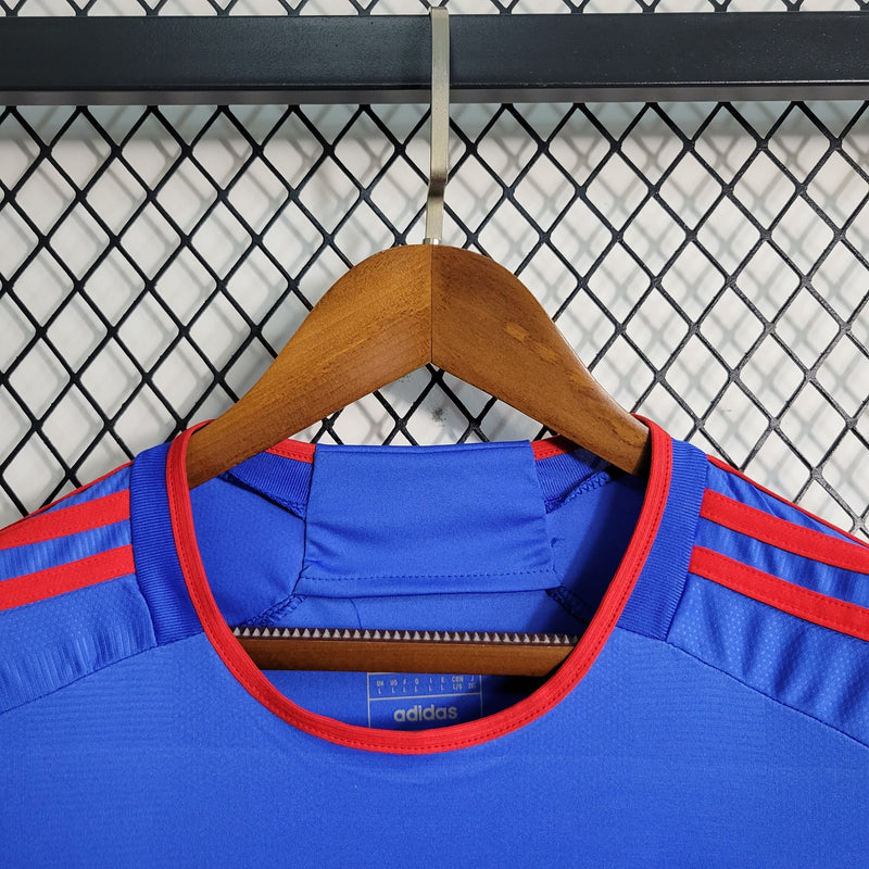 Camisa Lyon Away 23/24 - Adidas Torcedor Masculina