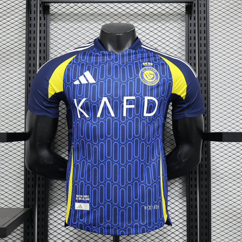 Camisa Al Nassr Reserva 24/25 - Versão Jogador - Lançamento