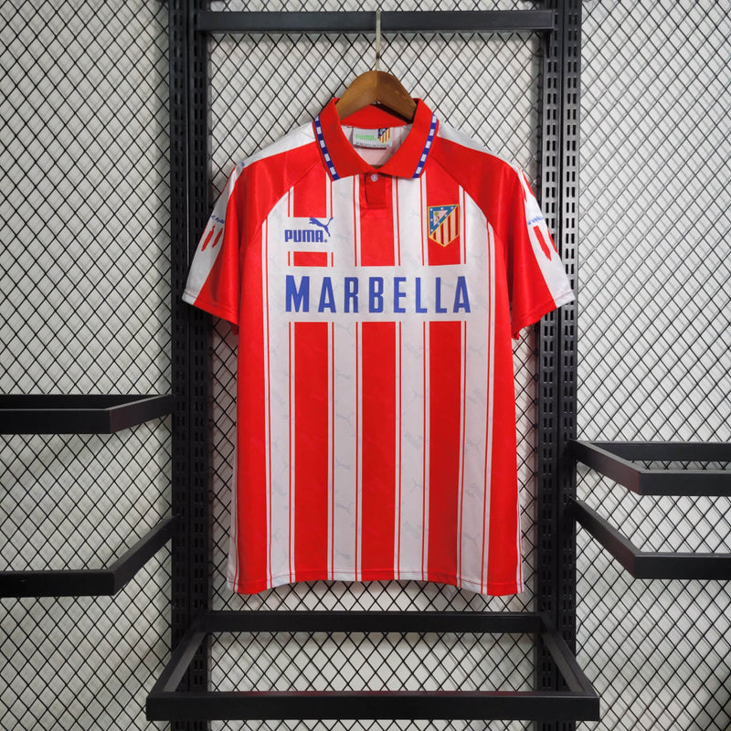 Camisa Atlético De Madrid Home 95/96 - Versão Retro