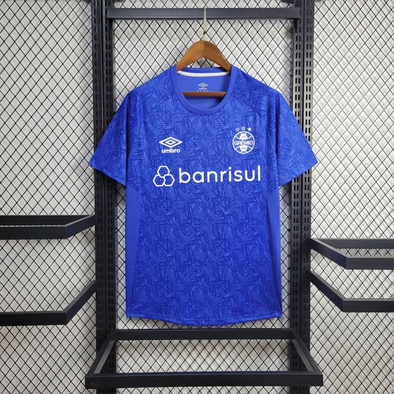 Camisa Grêmio Treino Azul 24/25 - Torcedor Masculina