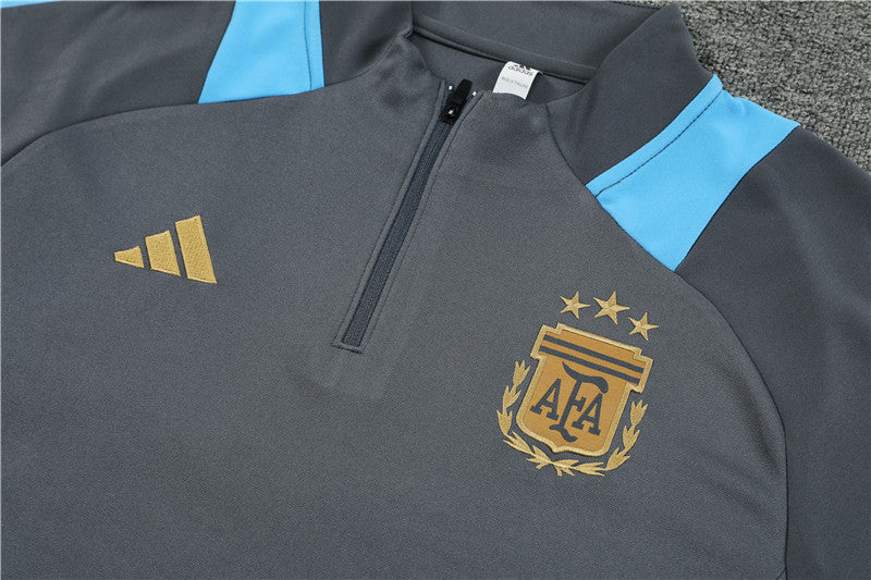 Conjunto Treino Argentina 24/25 - Cinza