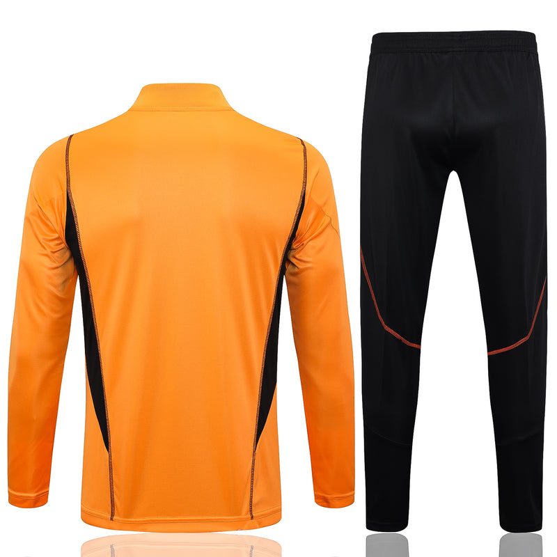 Conjunto Treino Internacional 23/24 - Laranja com preto